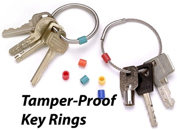 Tamper Proof KeyRings