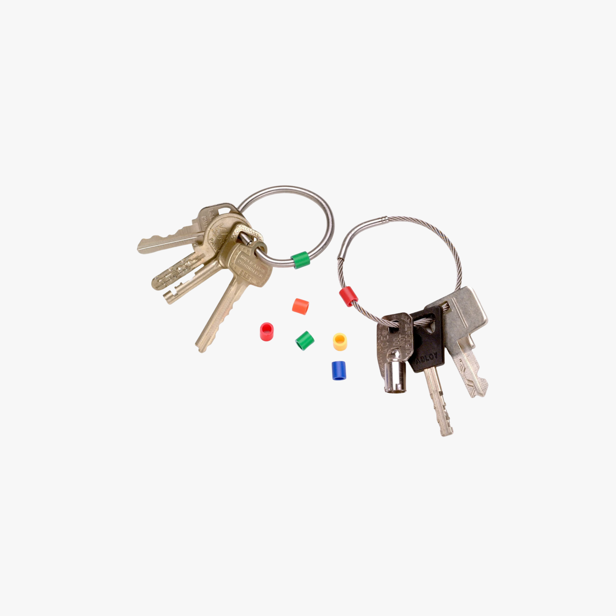 Lockable Key Rings